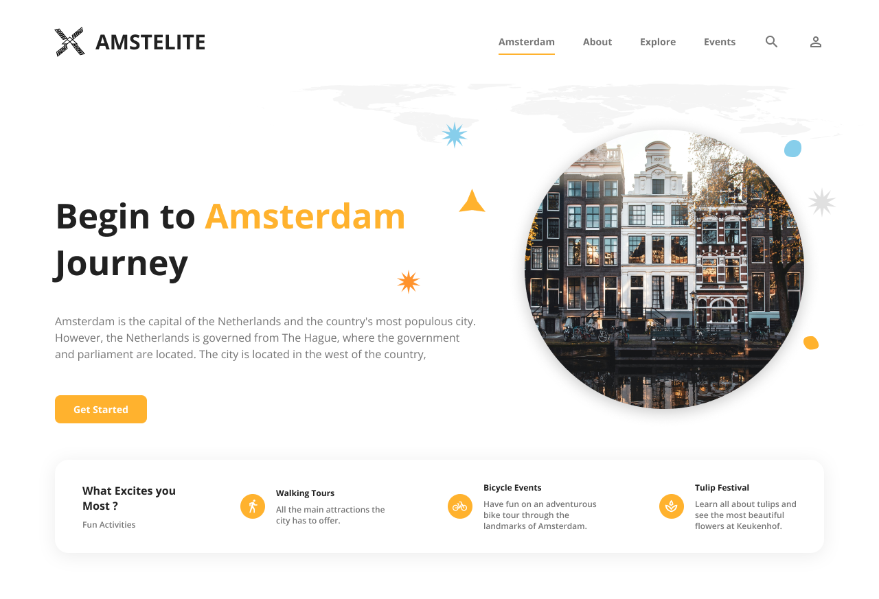 Amstelite - UI / UX Project